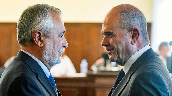 Telediario 1 - El Constitucional anula las condenas a Chaves y Griñán en el 'caso ERE'