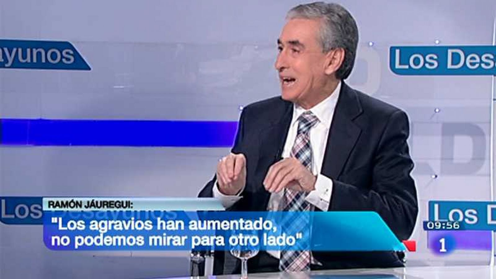 Los desayunos de TVE - Ramón Jauregui, diputado socialista y miembro del Comité Federal del PSOE