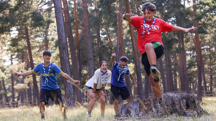 Soria acoge el campamento de verano más grande de España con 5.000 scouts en tiendas de campaña