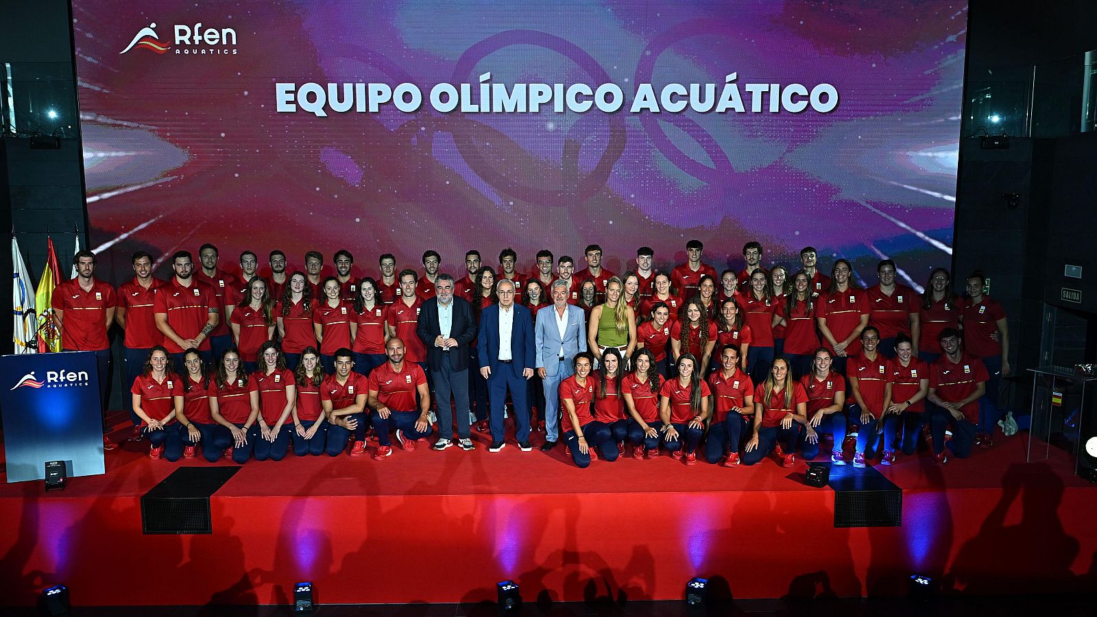 Presentación RFEN Equipo Olímpico Acuático París 2024