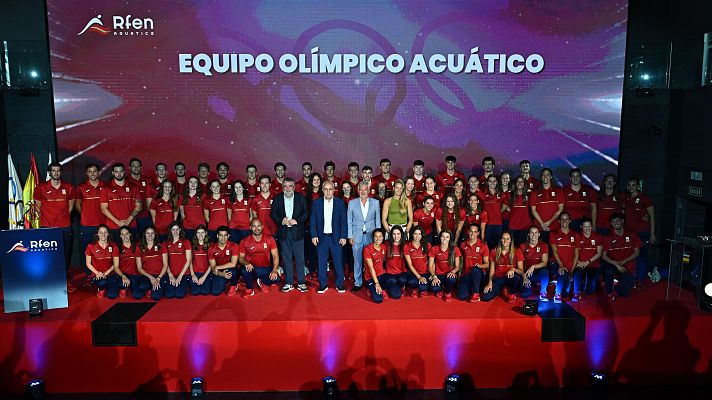 Presentación RFEN Equipo Olímpico Acuático París 2024