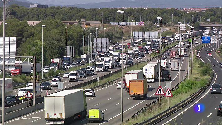 Preocupa l'augment de la sinistralitat de vehicles pesants a les carreteres catalanes