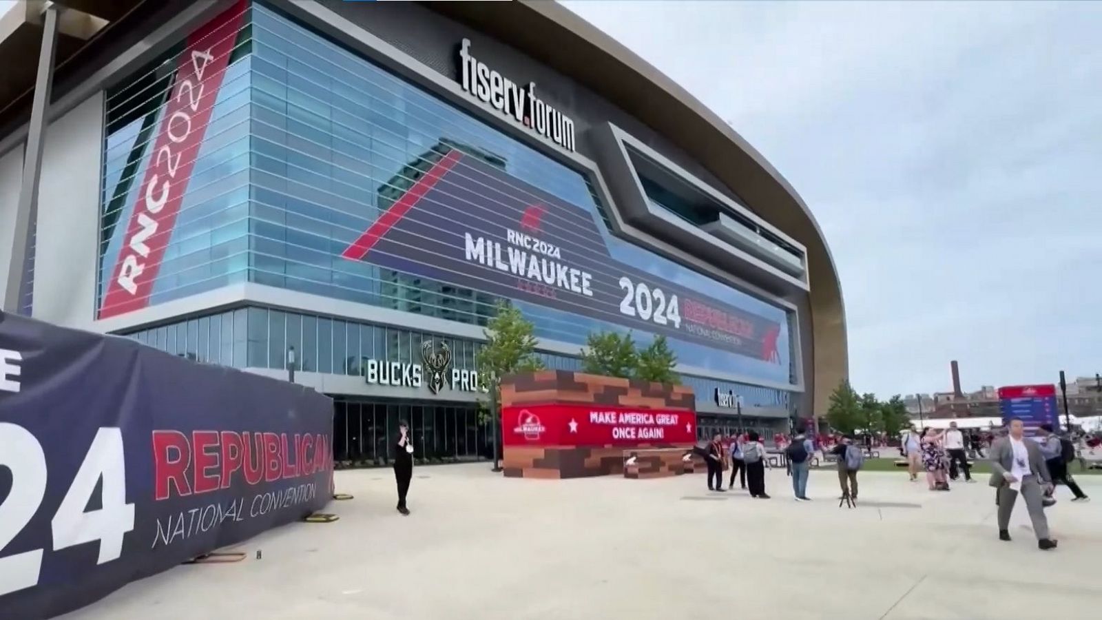 Milwaukee, ciudad fortificada para la Convención Republicana