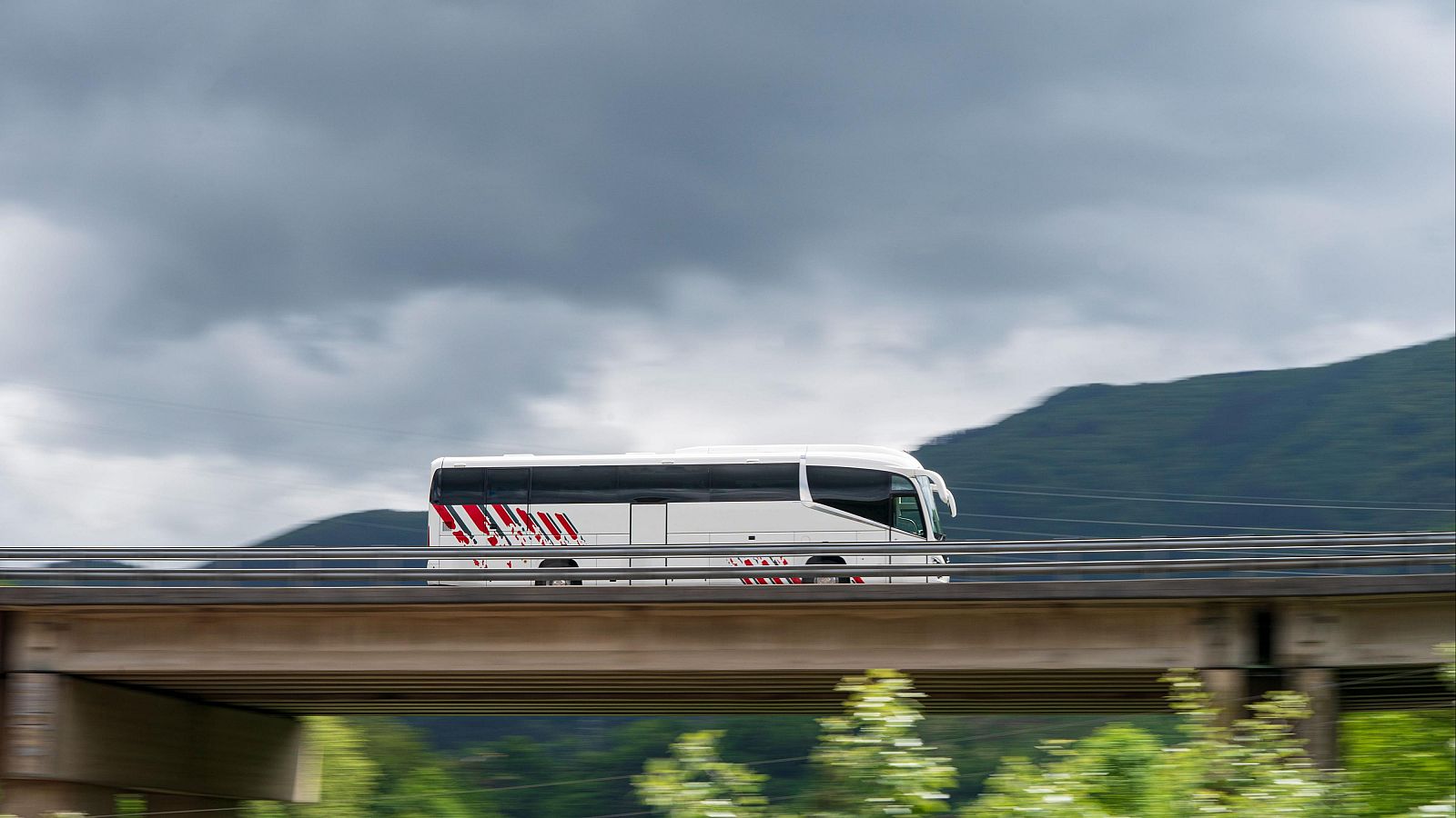 Los autobuses, el medio de transporte con menos accidentes en carretera