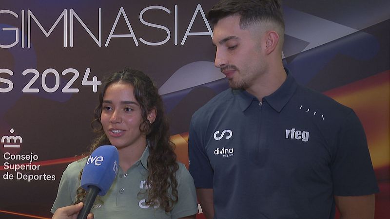 Noemí Romero y David Vega, debut olímpico en pareja en salto de trampolín en París