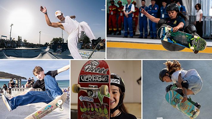 El skate español quiere 'planchar' todos sus trucos y dejar mucha magia en París en forma de medallas