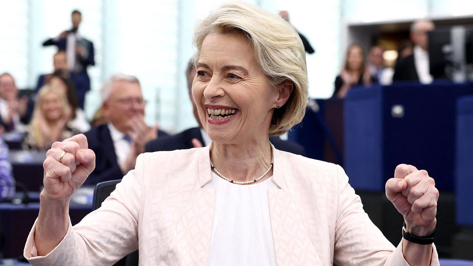 Von der Leyen, reelegida presidenta de la Comisión Europea