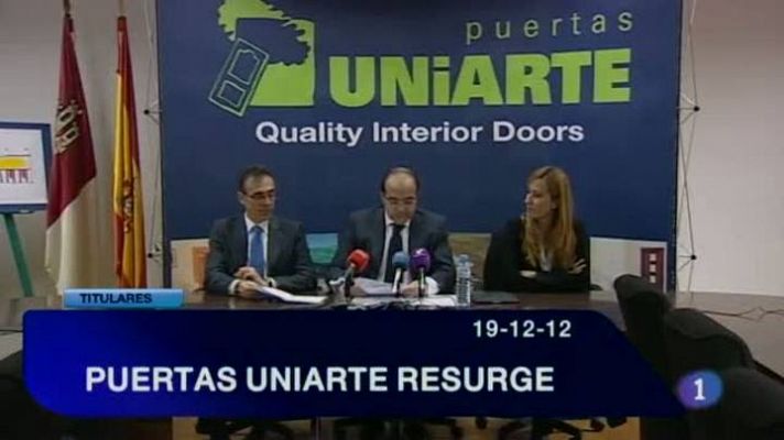 Noticias de Castilla-La Mancha - Castila-La Mancha en 2'.19/12/12