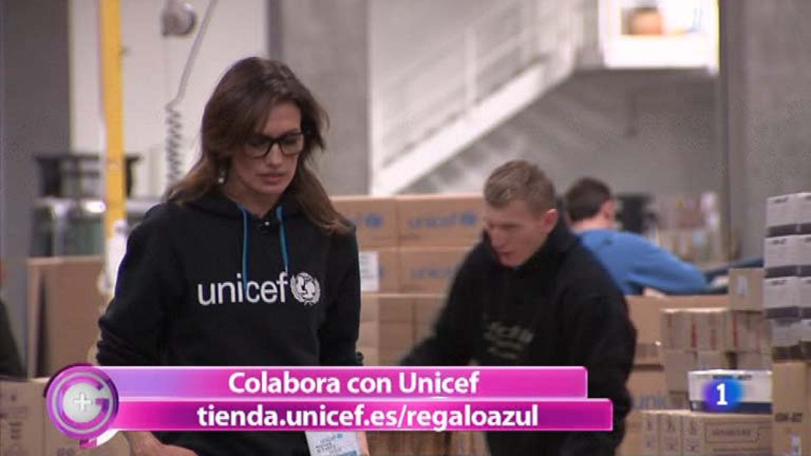 Más Gente - Nieves Álvarez te invita a sumarte al Regalo Azul de Unicef