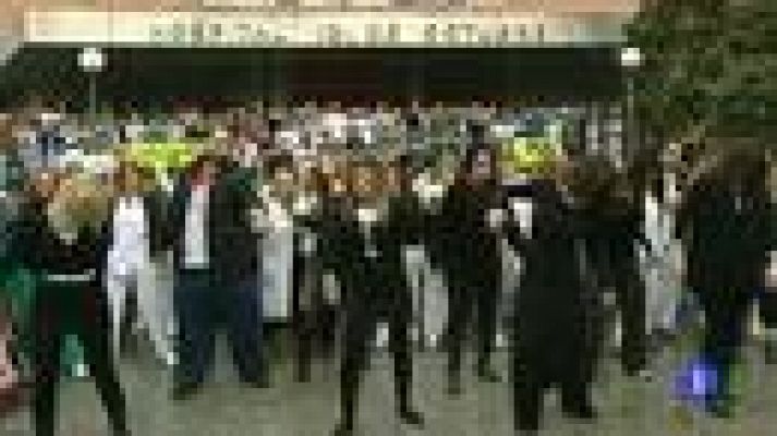 Telediario 1 - Quinta jornada de huelga en sanidad