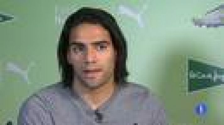 Telediario 1 - Falcao reparte piropos entre Cristiano y Messi