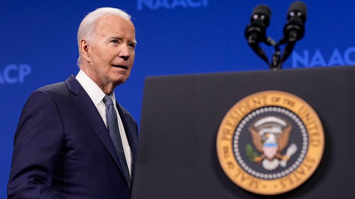 Telediario 1 - Biden podría renunciar a su candidatura en los próximos días