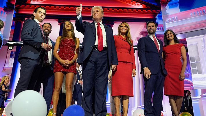 Donald Trump, idolatrado como héroe en el cierre de la Convención Nacional del Partido Republicano