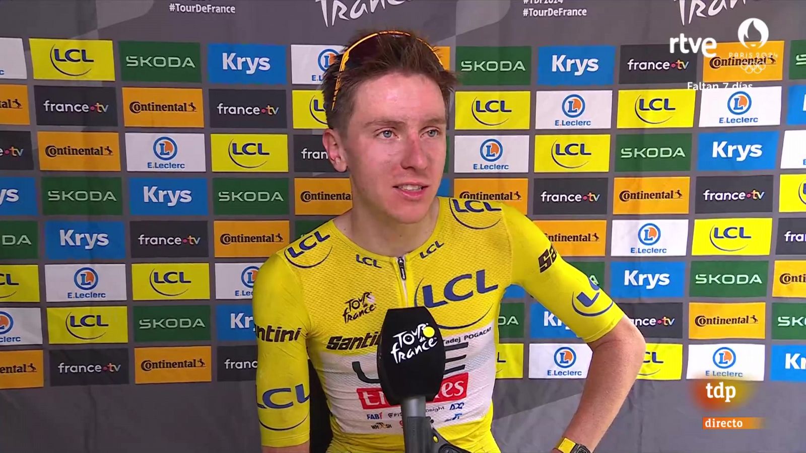 Tour 2024 | Tadej Pogacar: "Ha salido todo como planeamos" | Ver