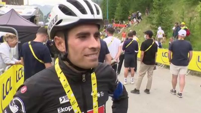 Tour 2024 | Mikel Landa: "Hemos llegado por parejas, menos Pogacar, claro"