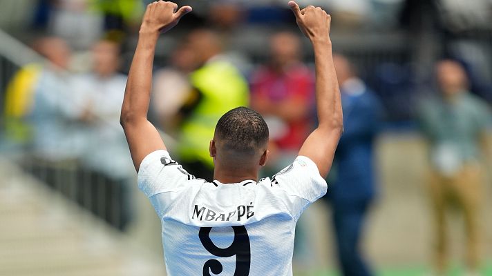 Telediario 2 - Mbappé: "Tengo un nuevo país que está tratando de adoptarme y quiero poner toda mi energía para estar bien"