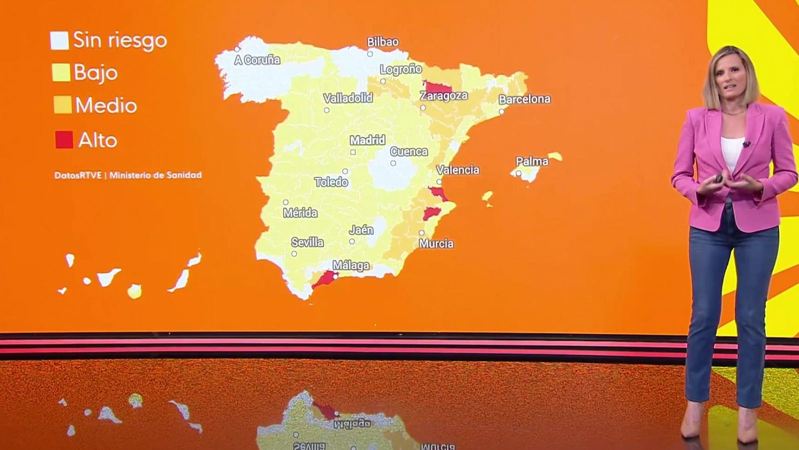 Sanidad: cómo funciona el mapa de alertas sanitarias por calor