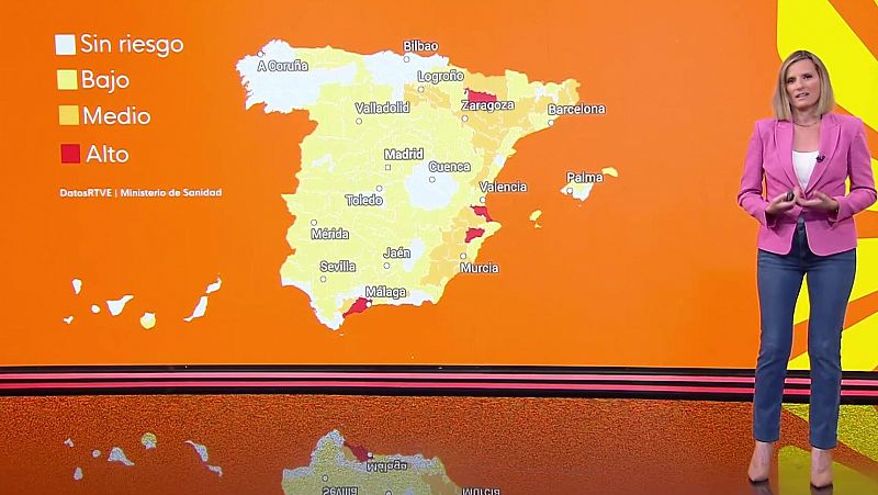 Sanidad: cómo funciona el mapa de alertas sanitarias por calor | Ver