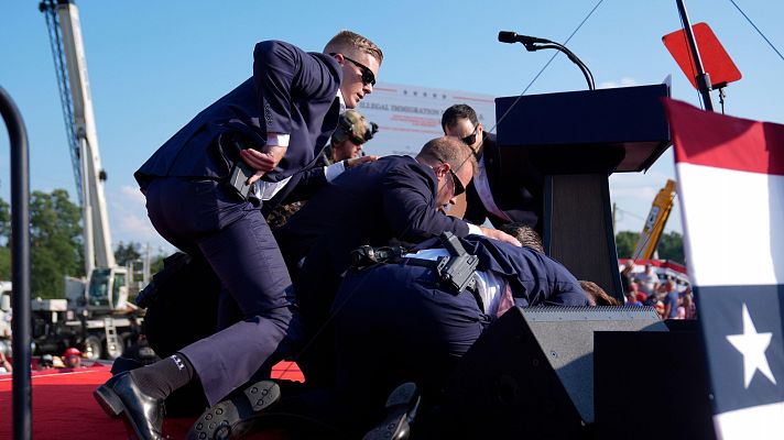 Telediario Fin de Semana - El atacante de Trump pudo usar un dron para obtener imágenes del recinto