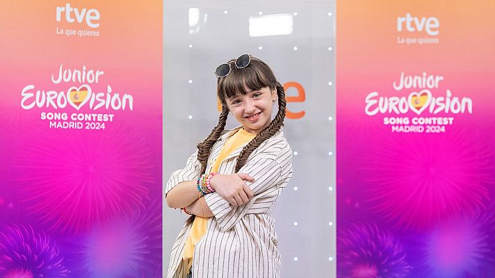 Chloe DelaRosa, representante de España en Eurovisión Junior 2024