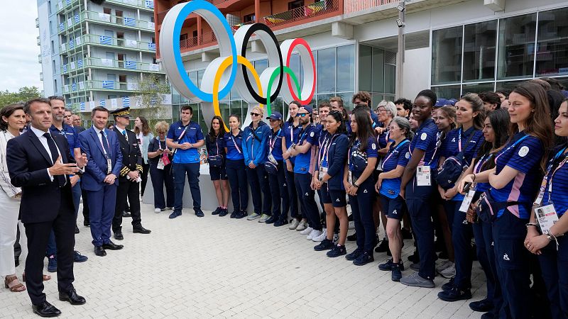 Macron asegura que París está lista para los Juegos Olímpicos | Ver