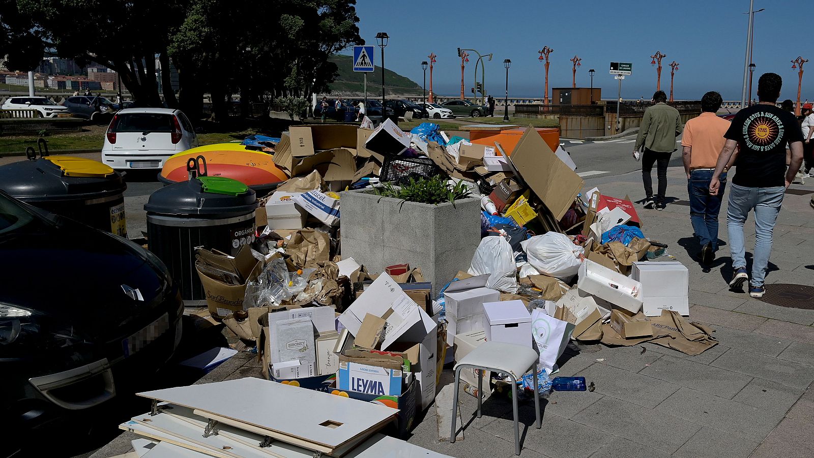 Emergencia sanitaria en A Coruña por la acumulación de basura