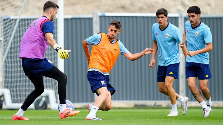 El tempranero debut de la selección masculina de fútbol, en busca del oro en París