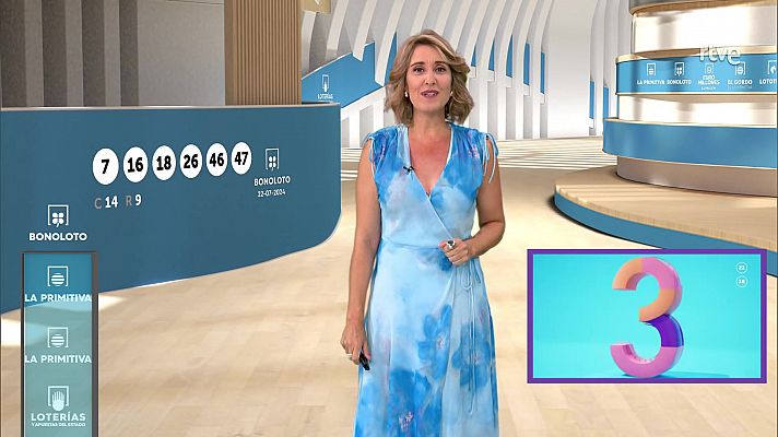 Loterías - Sorteo de la Bonoloto y Primitiva del 22/07/2024