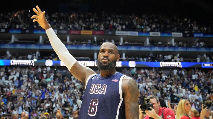 Telediario 2 - De LeBron James a Niklas Landin, pasando por Antetokounmpo, la lista de los grandes abanderados en París
