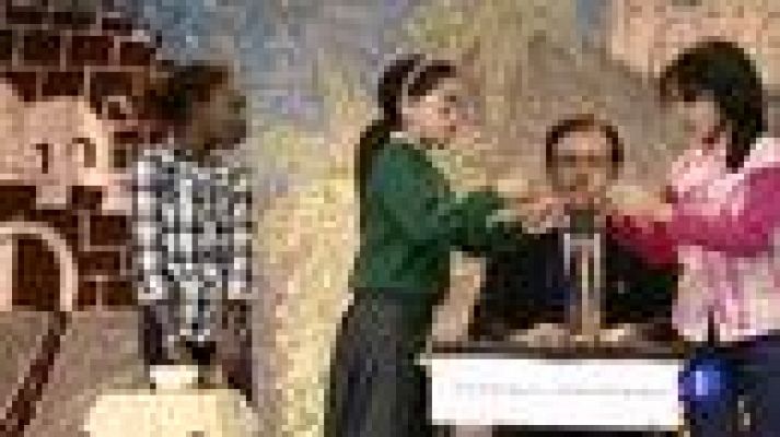 Telediario 1 - Ensayos para la Lotería de Navidad