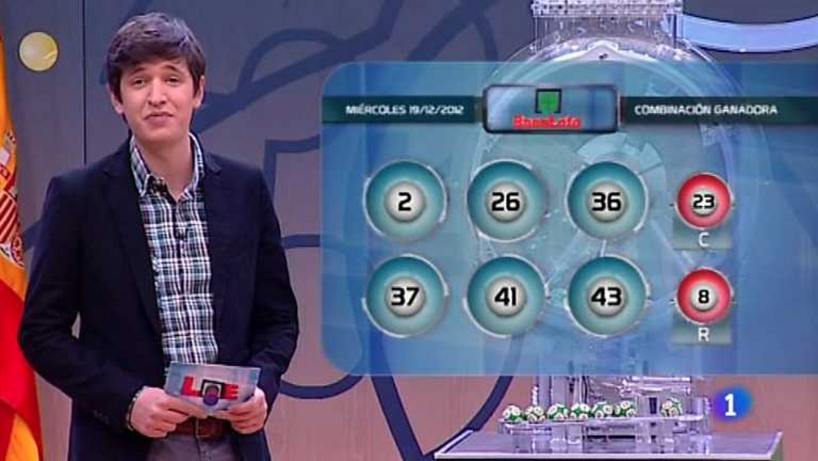 Loterías: Bonoloto - 19/12/12 | RTVE Play
