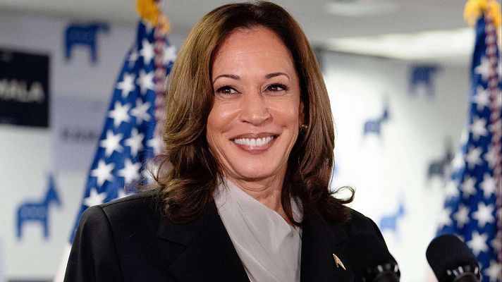 Telediario 1 - Kamala Harris toma el relevo de Joe Biden para dirigir la campaña demócrata en las presidenciales estadounidenses