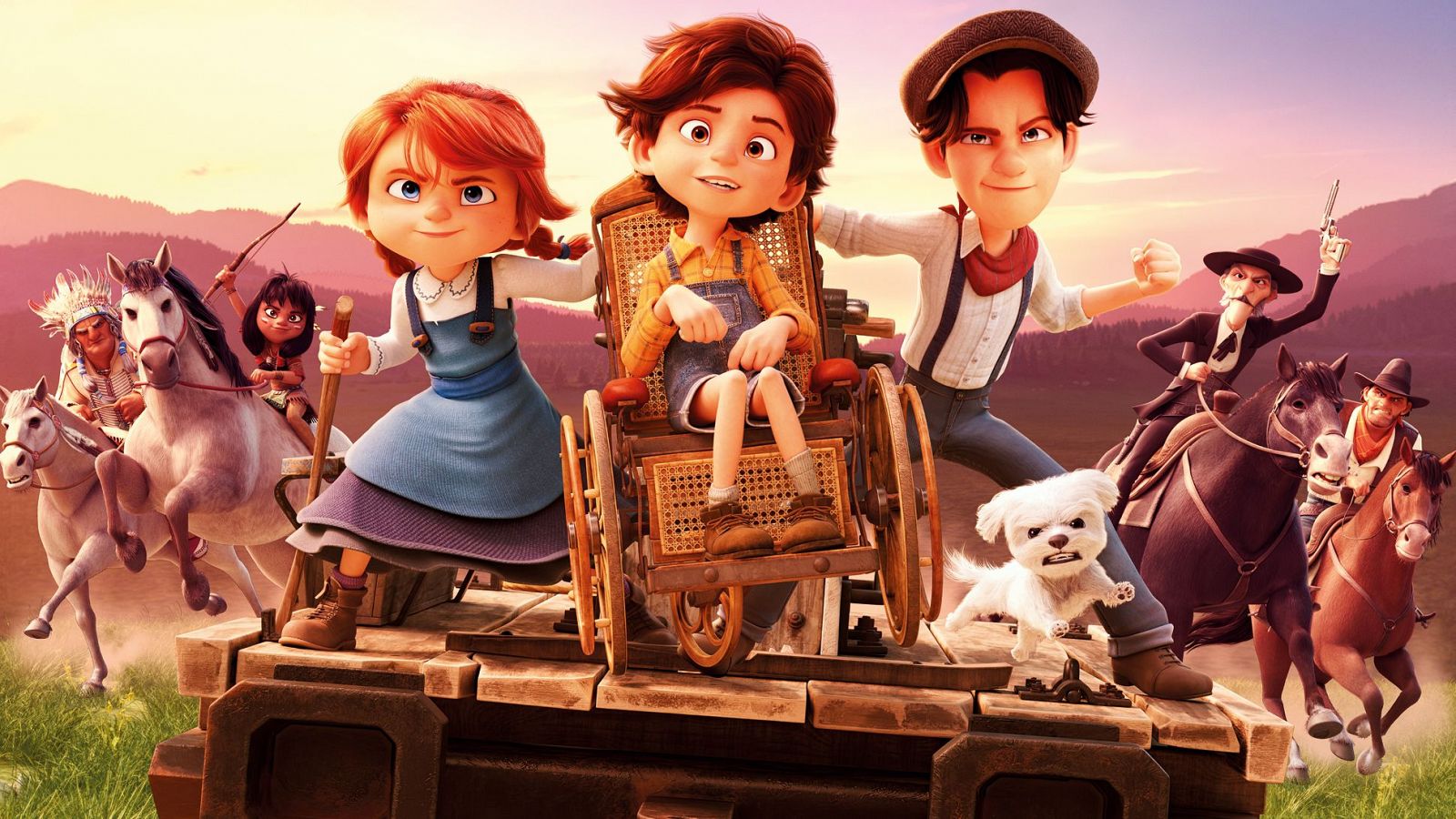 'Buffalo Kids', la nueva película de los creadores de 'Momias'