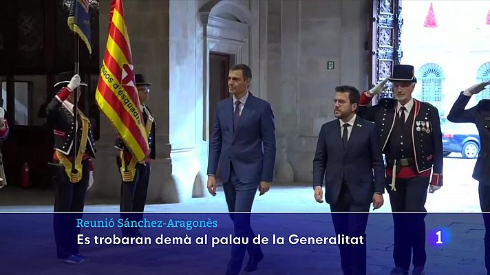 Pedro Sánchez es reunirà a Barcelona amb Pere Aragonès