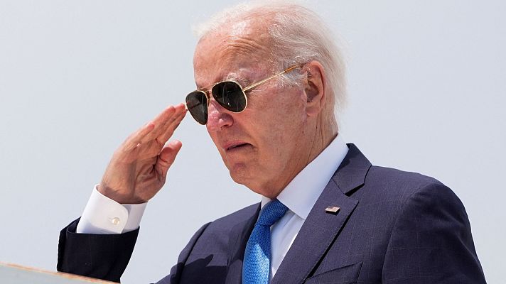 La tarde en 24h - Biden reaparece tras su renuncia a la reelección y después de haber superado el Coronavirus