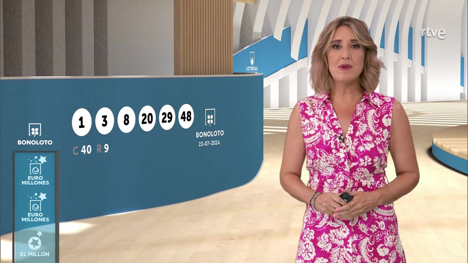 Sorteo de la Bonoloto y Euromillones del 23/07/24 - ver ahora