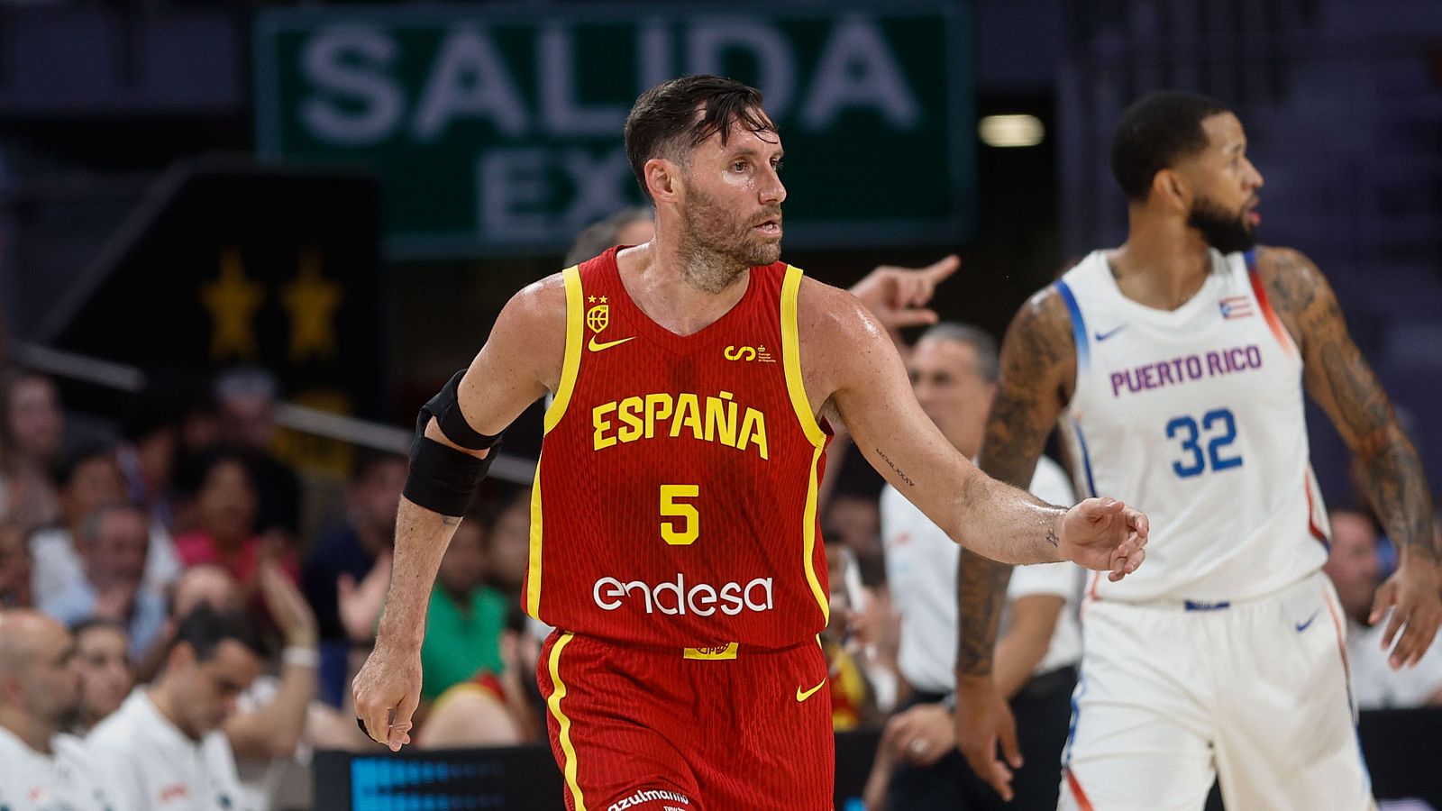 Homenaje de Madrid a Rudy Fernández en su último partido en España