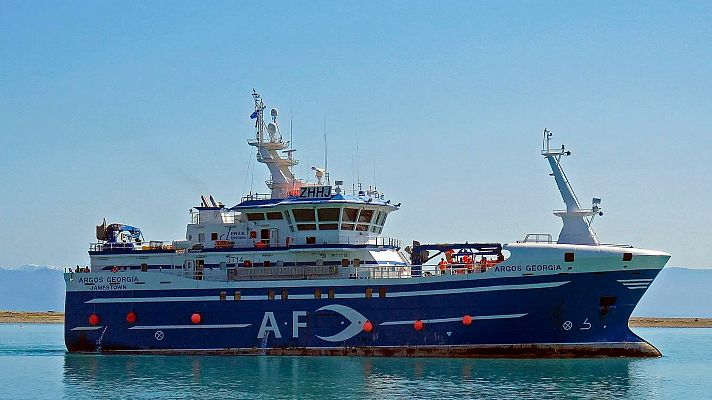 Aumentan a ocho los muertos en el naufragio de un pesquero en las Malvinas