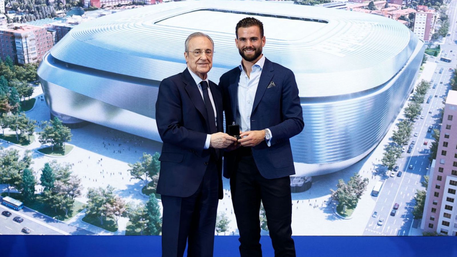 Emotivo acto de despedida de Nacho Fernández del Real Madrid