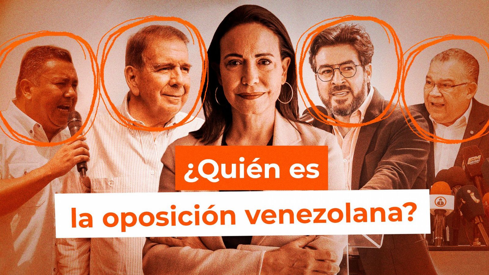 Los candidatos a los que se enfrentará Maduro en las elecciones: de Corina Machado a González Urrutia