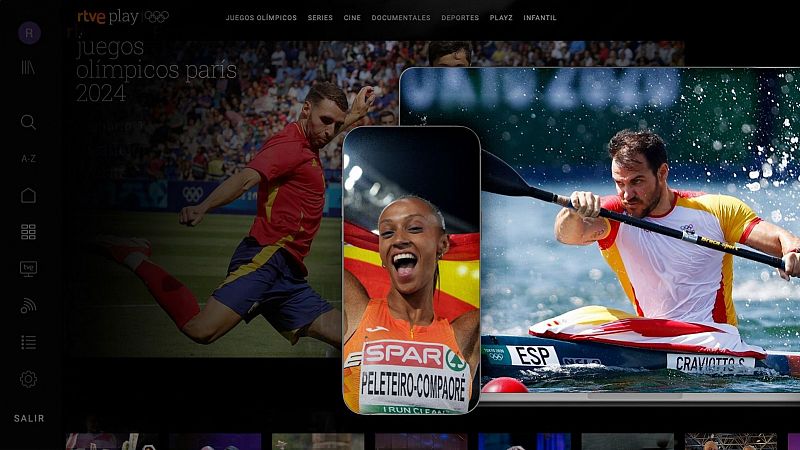 Disfruta los Juegos Olímpicos gratis, cuando quieras y desde cualquier dispositivo. Con RTVE Play, también podrás ver resúmenes de 1 minuto en vertical.