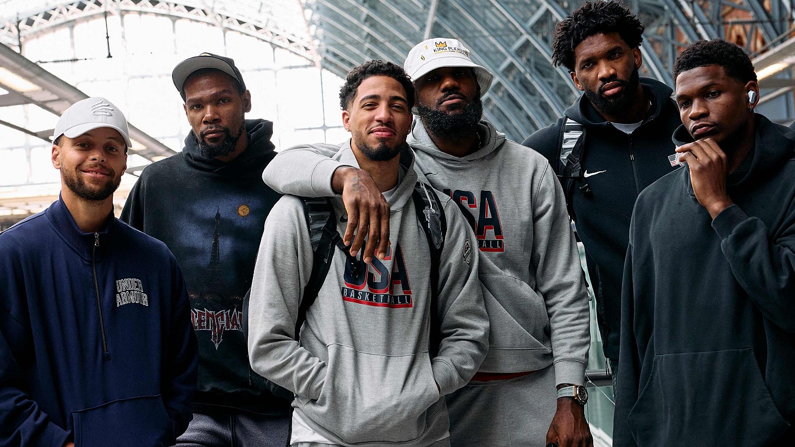 El nuevo 'Dream Team' de Estados Unidos ya está en París 2024 | Ver