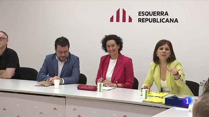 L'Informatiu - ERC i PSC intensifiquen els contactes per assolir un acord per la investidura
