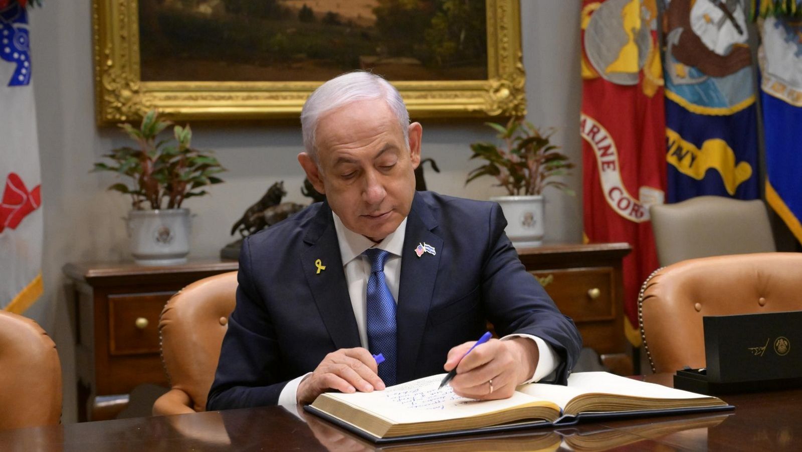Polémica visita de Benjamin Netanyahu a EE.UU. muy dividido por la guerra | Ver