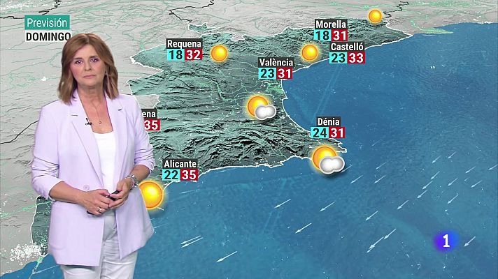 El tiempo en la Comunitat Valenciana - 26/07/2024