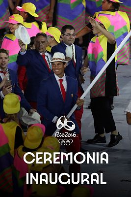 Ceremonia de apertura JJOO Río de Janeiro 2016