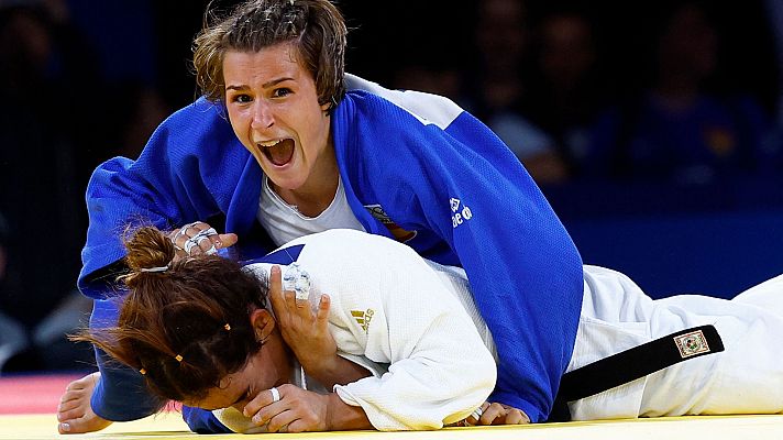 Judo JJOO París 2024 - Cuartos -48 kg F. L. Martínez (ESP) vs A. Abuzhakynova (KAZ)