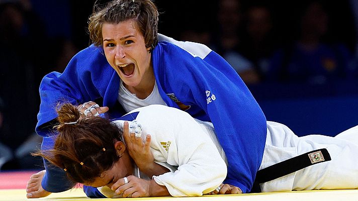 Cuartos -48 kg F. L. Martínez (ESP) vs A. Abuzhakynova (KAZ)