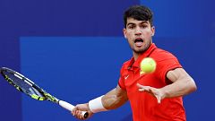 París 2024 - Tenis: Individual (M). Primera Ronda: H. Habbib (LBN) vs. C. Alcaraz (ESP)