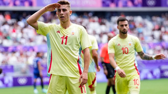 República Dominicana - España (M) fútbol: Lo mejor del partido de España